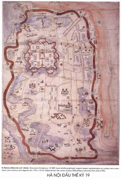 Bộ sưu tập bản đồ cổ Hà Nội và vùng phụ cận tại Thư viện Quốc gia