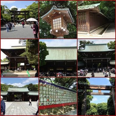 Thăm đền thờ Thiên Hoàng Meiji
